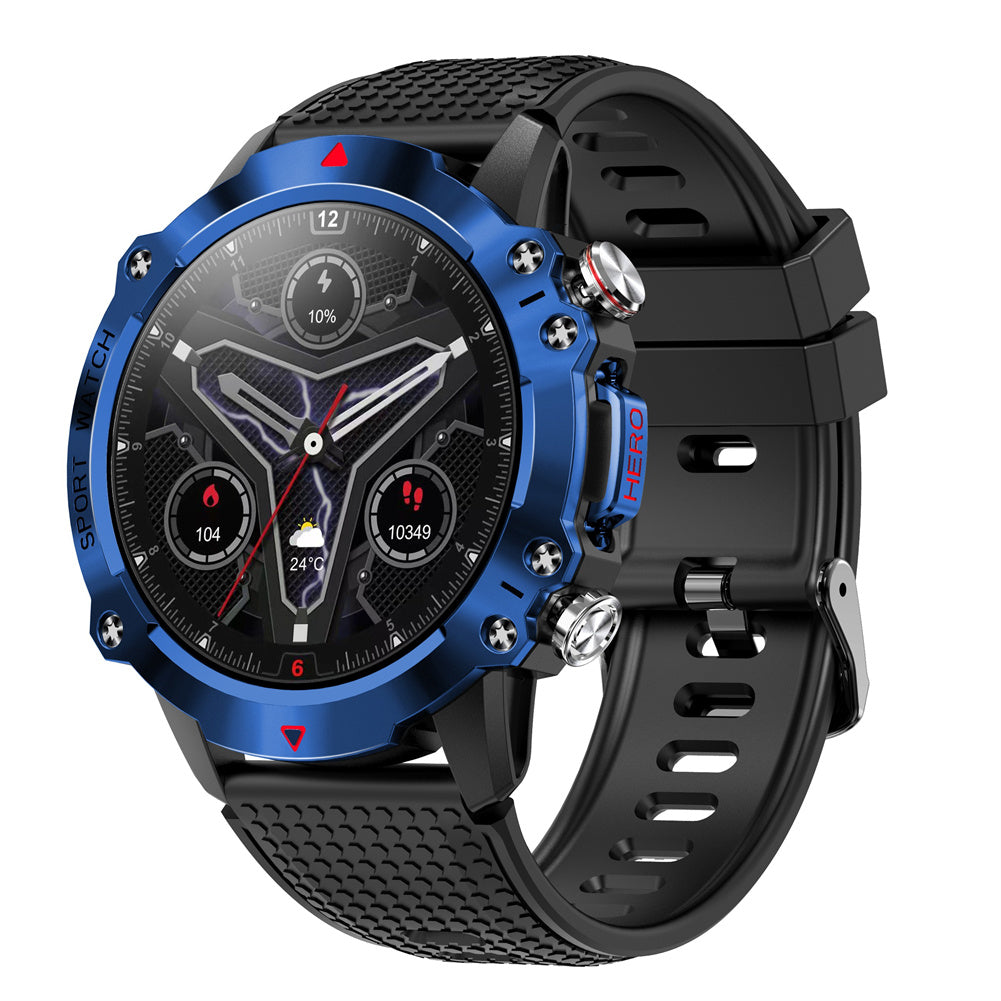KR10 Smart Watch Fitness Tracker IP67 Waterproof Smart Watches 1.39” Full Screen Touch Compatible For Android IOS Phones