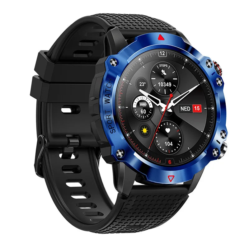 KR10 Smart Watch Fitness Tracker IP67 Waterproof Smart Watches 1.39” Full Screen Touch Compatible For Android IOS Phones