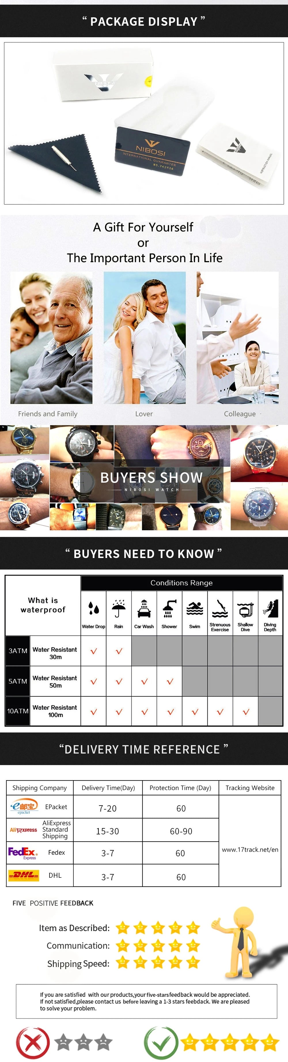 NIBOSI Mens Watches Luxury Top Brand Relogio Masculino Famous Men's Fashion Casual Dress Watch Military Quartz Wristwatches Saat