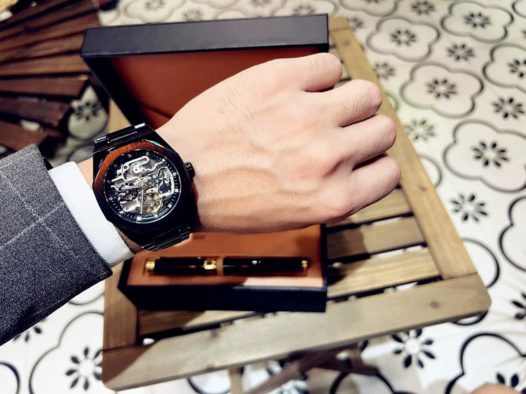 Royal Retro Business Classic Oak Fashion Brand Watch