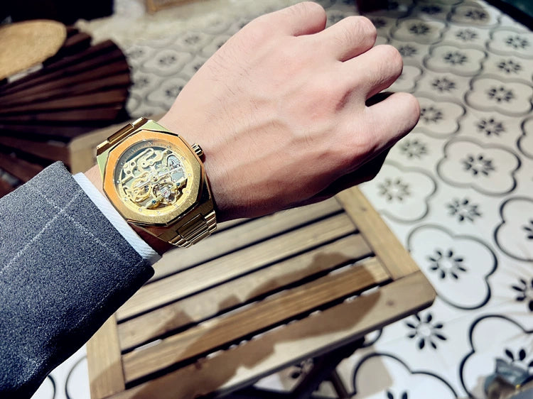 Royal Retro Business Classic Oak Fashion Brand Watch