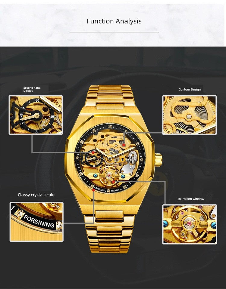 Royal Retro Business Classic Oak Fashion Brand Watch