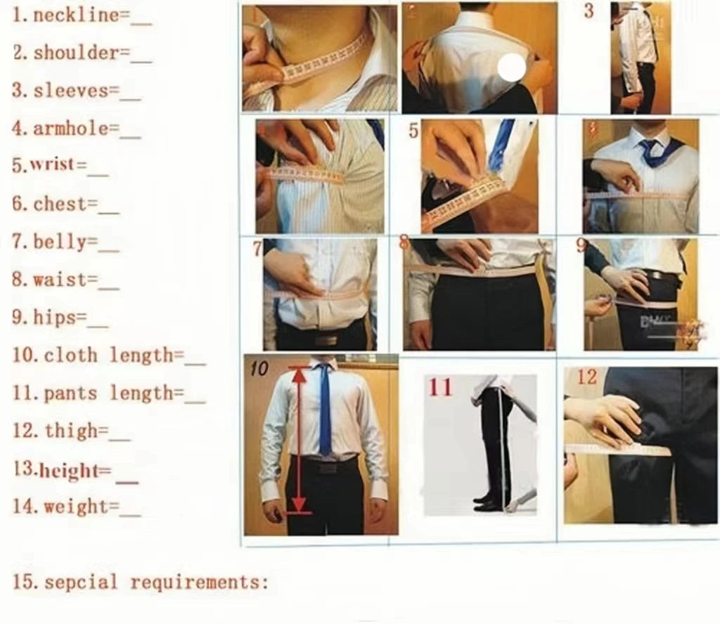 High Quality 2024 Peak Lapel Men Suits One Button Groom's Wedding Suit Sets of Clothes for Men Evening Dress Performancen