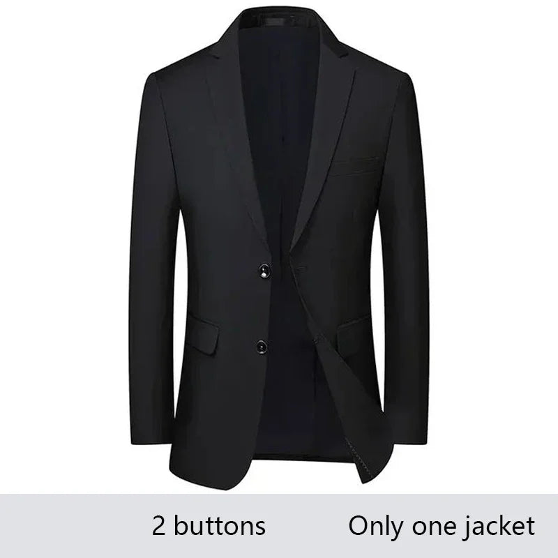 Suit For Men Wedding 3 Pieces 2 Sets Blazers Elegant High Quality Jackets Vest Pants Luxury Coats 2024 Formal Classic Clothing