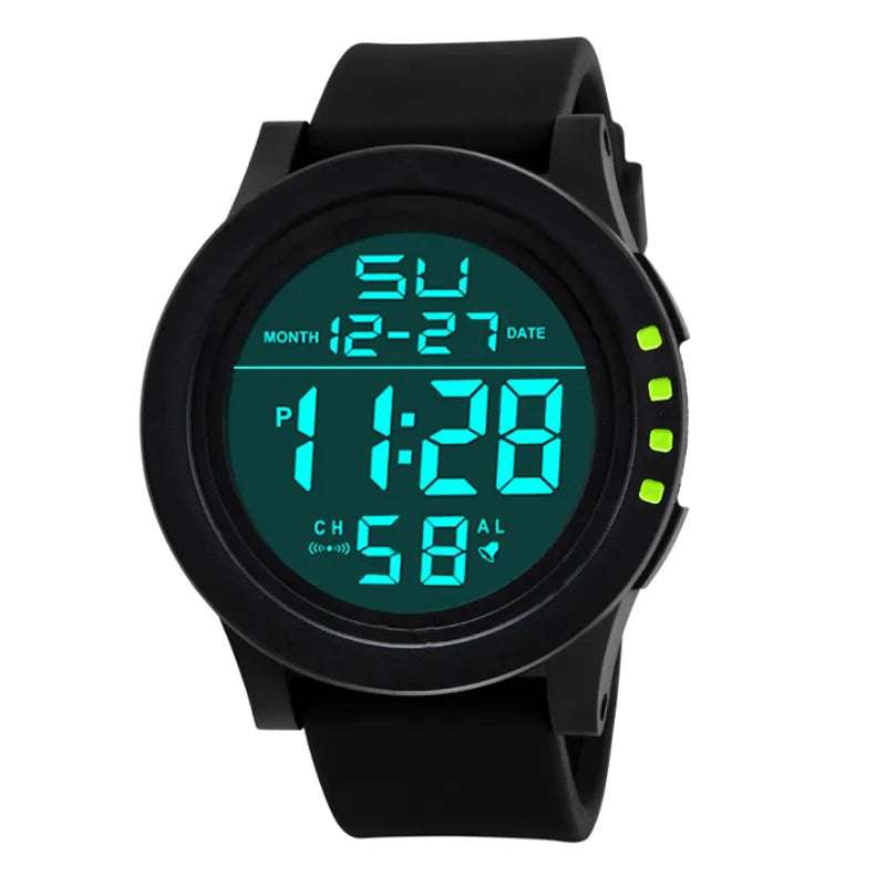 YIKAZE Men's Digital Watches Waterproof Outdoor Men Sports Watch Fitness Electronic Watch Military Sports Clock Kids Gifts