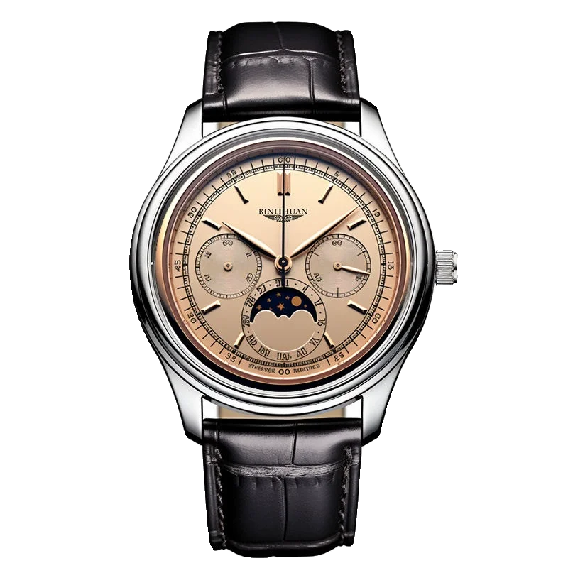 New Swiss watch handsome men's quartz watch classic high-end simple automatic men's waterproof men's watch trend birthday gift