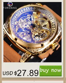 Winner 395R WINNER Minimalist Automatic Watch for Men Creative Triangle Dial Brand Luxury Business Mechanical Watches Silicone