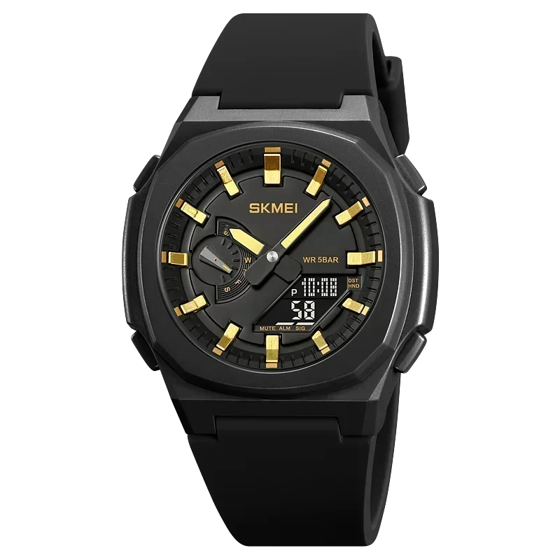 SKMEI 2091 5 Alarms Date Clock reloj hombre with Japan Digital Movement Sport Watches Waterproof Men Countdown Chrono Wriswatch