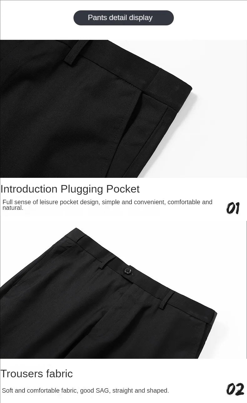 Suit For Men Wedding 3 Pieces 2 Sets Blazers Elegant High Quality Jackets Vest Pants Luxury Coats 2024 Formal Classic Clothing