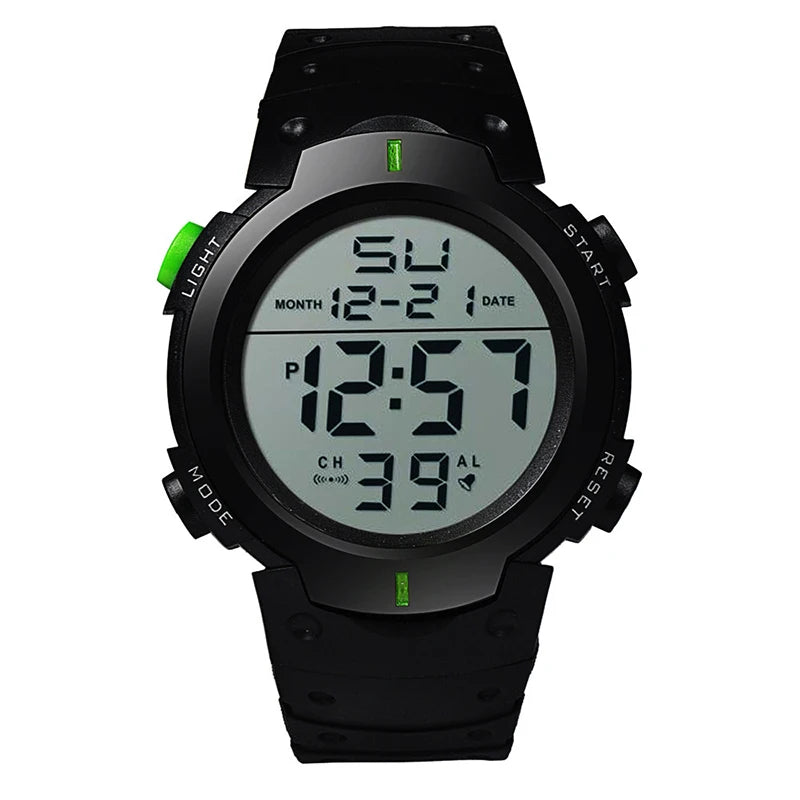 YIKAZE Men's Digital Watches Waterproof Outdoor Men Sports Watch Fitness Electronic Watch Military Sports Clock Kids Gifts