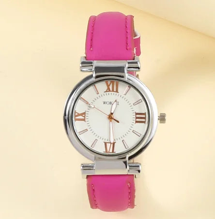 WOKAI Fashion Business Multi-functional steel band Quartz Men's luxury Tungsten steel Watch Boys Girls Student Retro clock