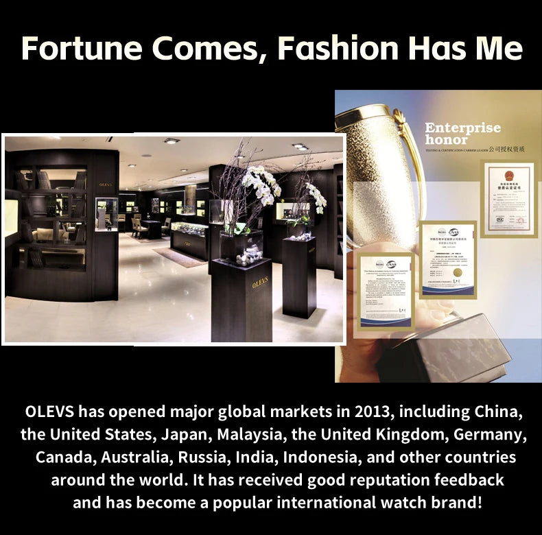 OLEVS 9998 Mens Watch Original Rhombus Mirror Quartz Mature Man Watch Waterproof Luminous Dual Calendar Display Watch For Man