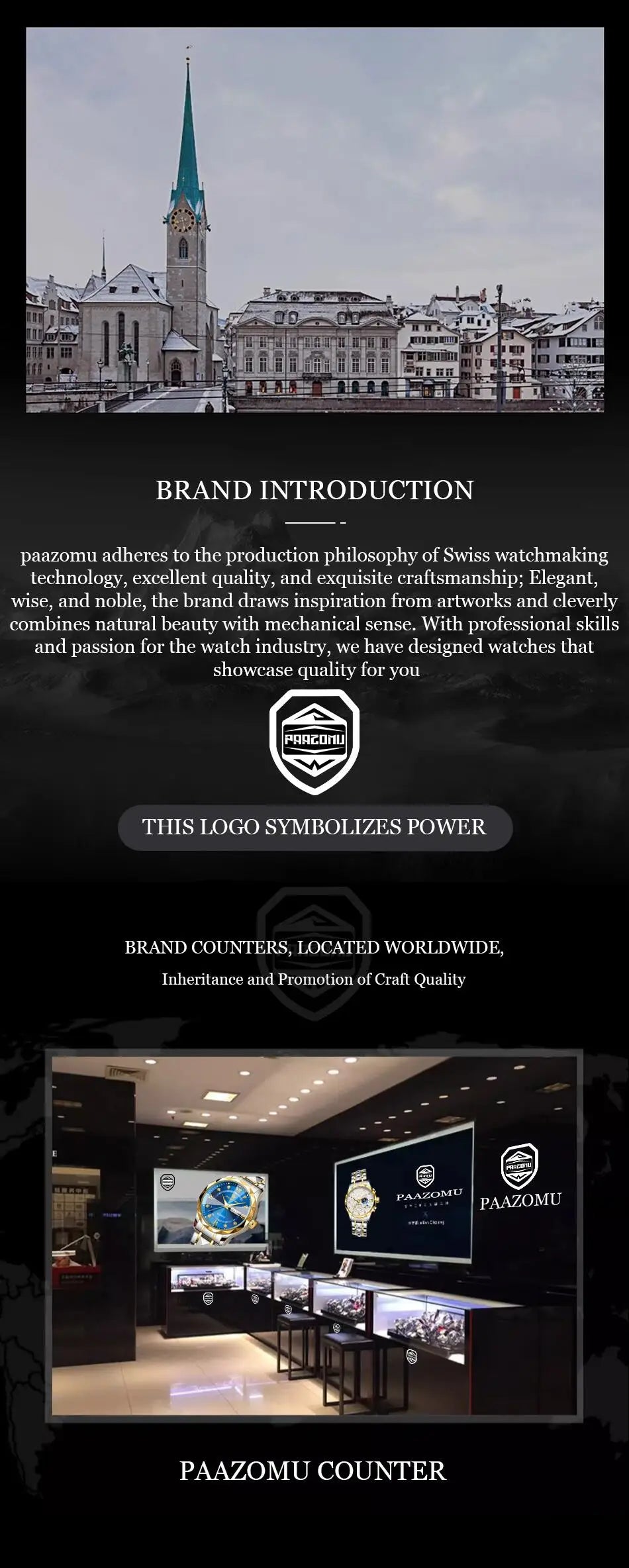 PENGAGAR Men Watch Fashion Quartz Watch Mens Top Brand Luxury All Steel Business Waterproof Sport Watch Relogio Masculino+BOX