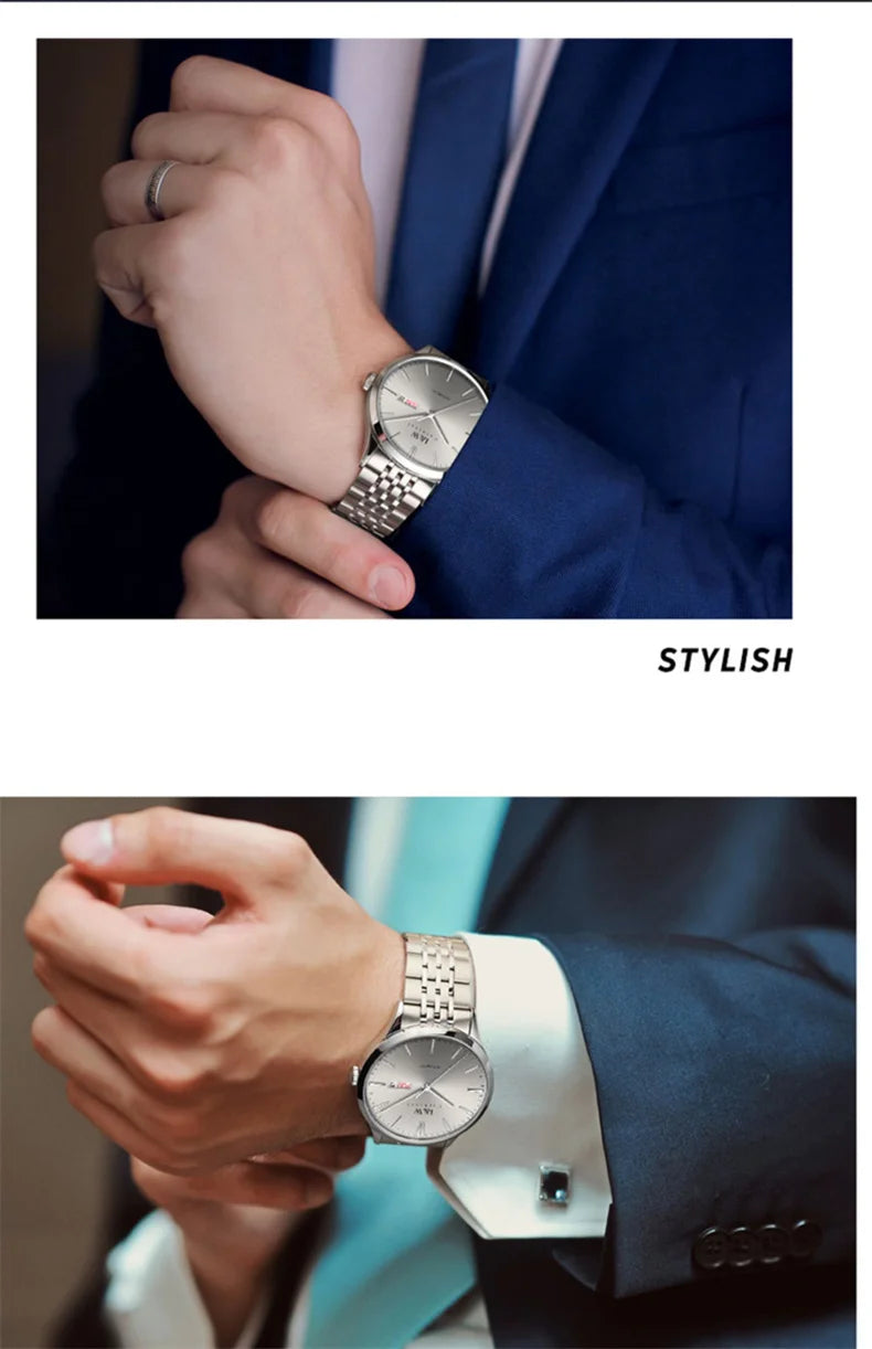 Carnival Iw For Mens Watch Automatic Japan Mechanical Movement Urban Male Wristwatch Date Ss316 Steel Sapphire Crystal Business