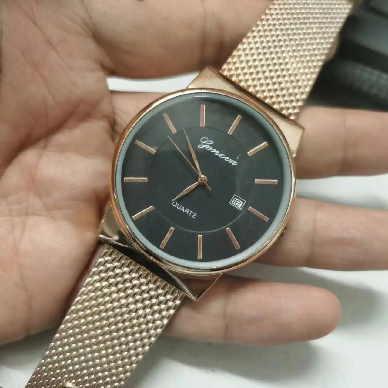 Fashionable casual men style and leisurely strap watch three eye six stitches leisure fashion activity watch, quartz watch