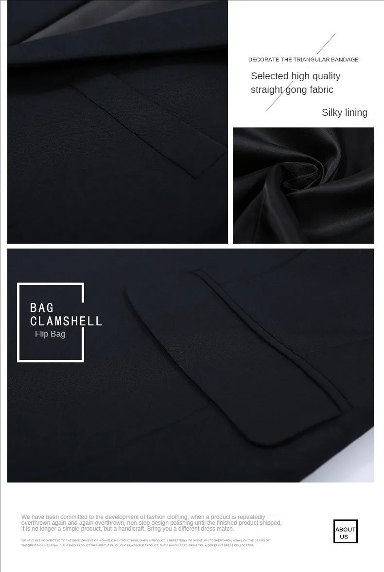 Suit For Men Wedding 3 Pieces 2 Sets Blazers Elegant High Quality Jackets Vest Pants Luxury Coats 2024 Formal Classic Clothing