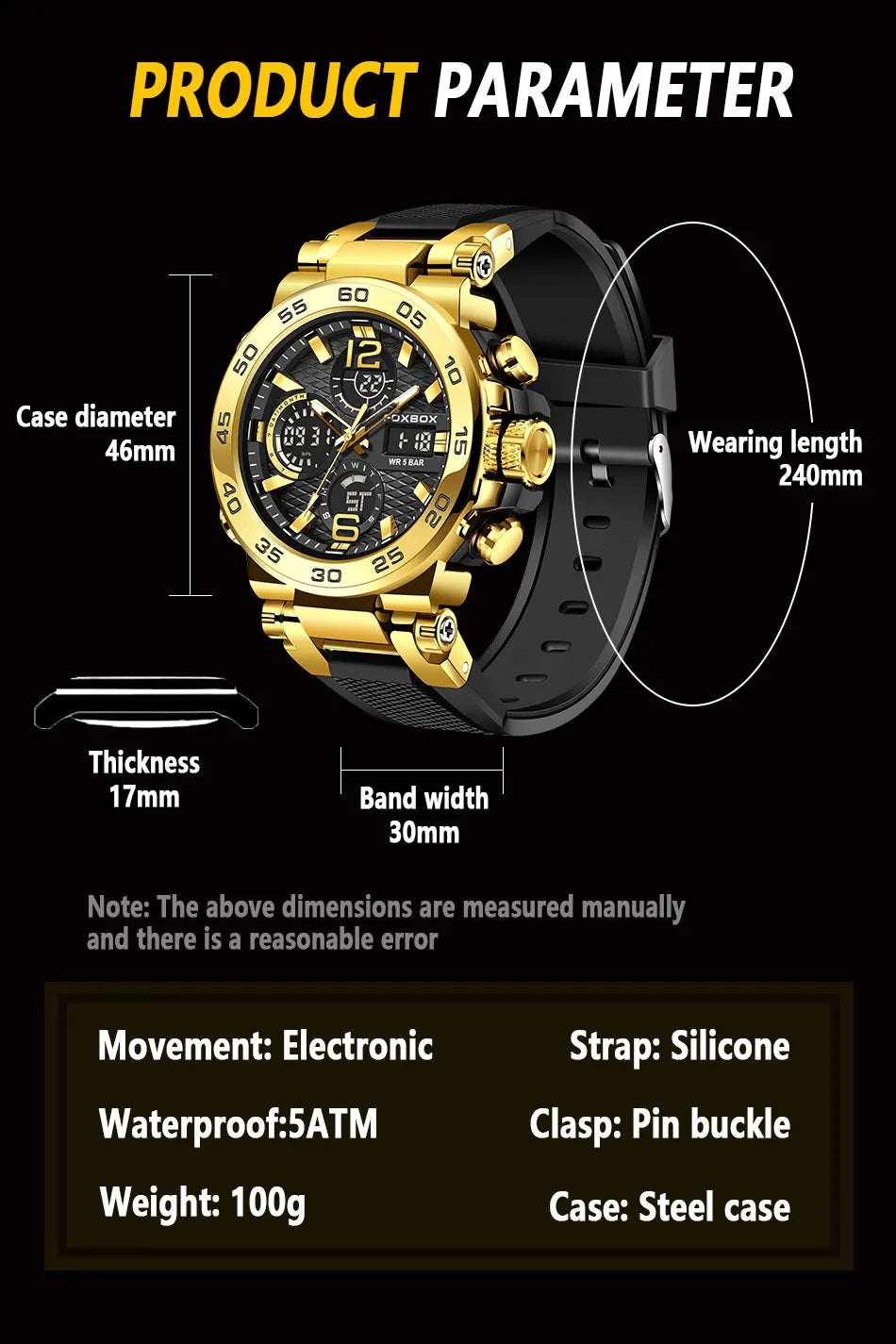 LIGE Luxury Mens Watch Fashion Man Quartz Wristwatch LED Display Luminous Waterproof Watches For Men Calendar Sport Male Clock
