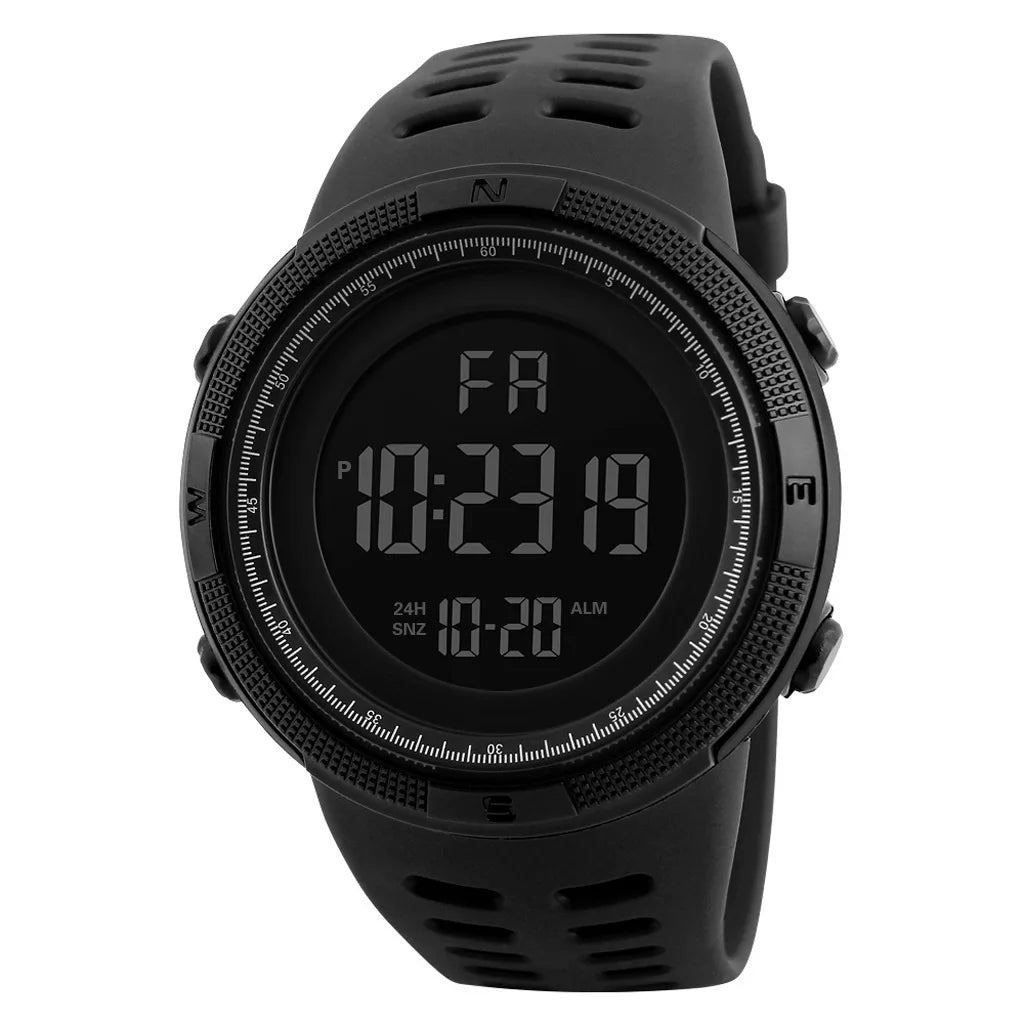YIKAZE Men's Digital Watches Waterproof Outdoor Men Sports Watch Fitness Electronic Watch Military Sports Clock Kids Gifts