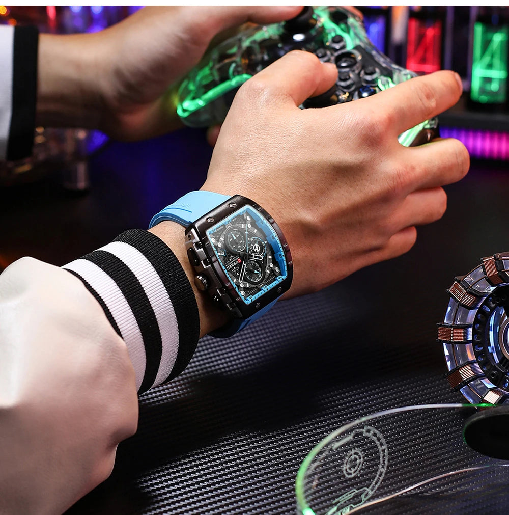 Curren 8442 Men Watch Date Business Stainless Steel Quartz Casual Luxury Fashion 6-Hand Relogio Masculino
