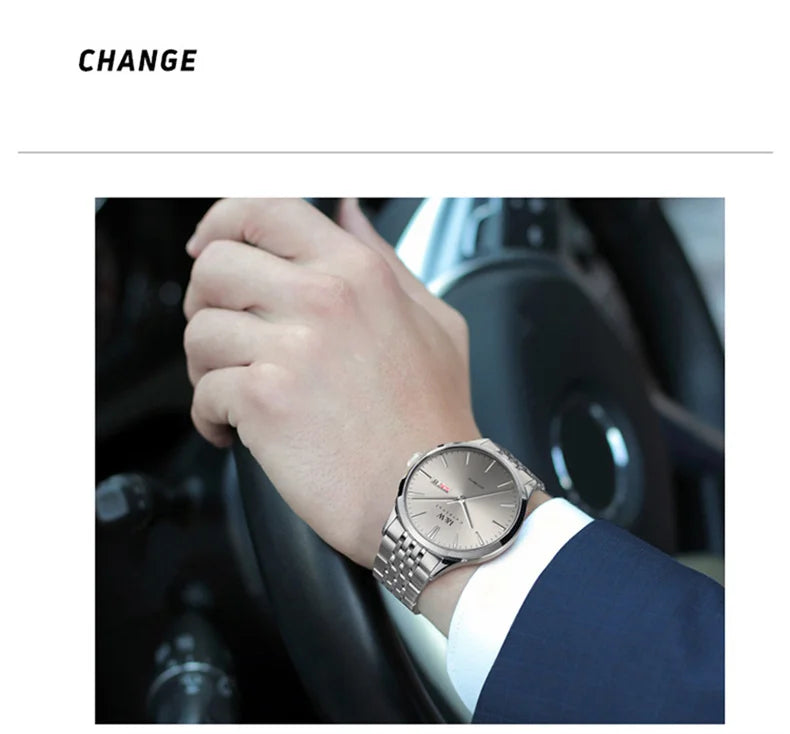 Carnival Iw For Mens Watch Automatic Japan Mechanical Movement Urban Male Wristwatch Date Ss316 Steel Sapphire Crystal Business