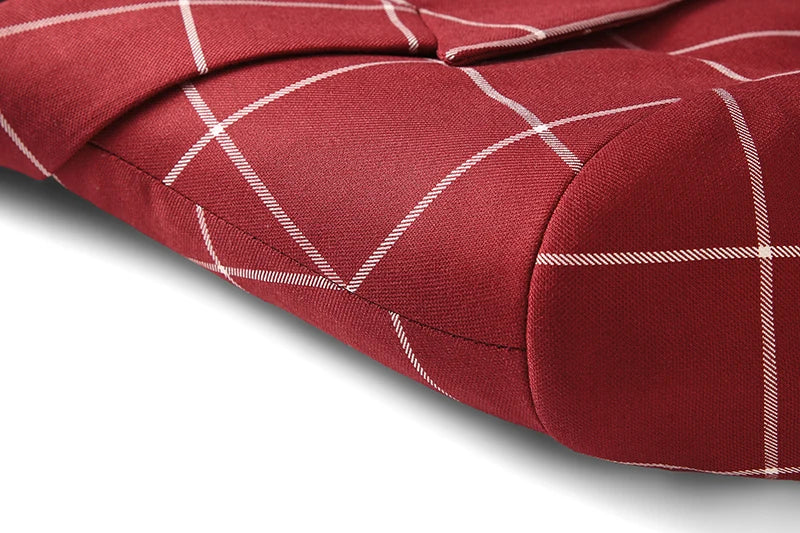 (Jacket +Pant+Vest) Luxury Men Groom Wedding Suits High Quality Business Social Prom Party Double Breasted Plaid Dress 3 Piece