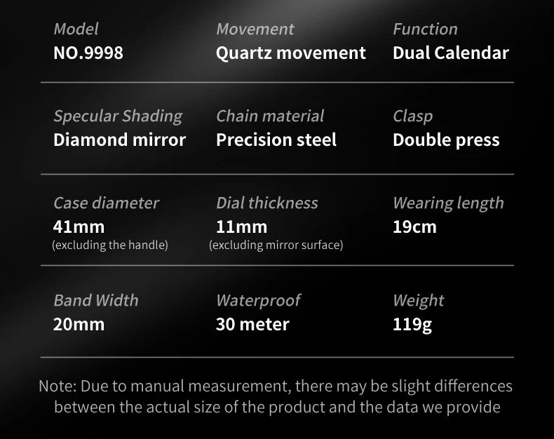 OLEVS 9998 Mens Watch Original Rhombus Mirror Quartz Mature Man Watch Waterproof Luminous Dual Calendar Display Watch For Man