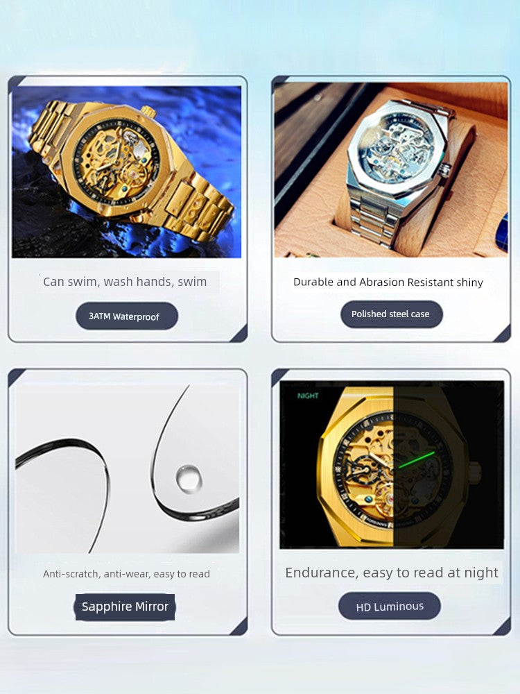 Royal Retro Business Classic Oak Fashion Brand Watch
