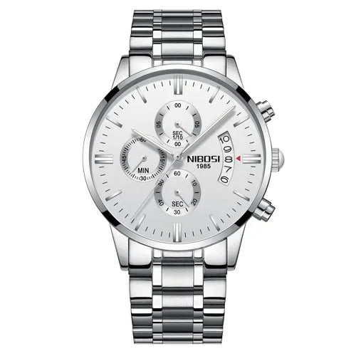NIBOSI Mens Watches Luxury Top Brand Relogio Masculino Famous Men's Fashion Casual Dress Watch Military Quartz Wristwatches Saat