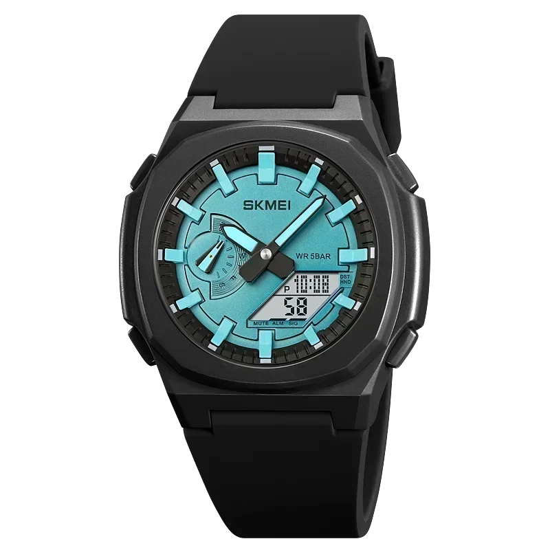 SKMEI 2091 5 Alarms Date Clock reloj hombre with Japan Digital Movement Sport Watches Waterproof Men Countdown Chrono Wriswatch