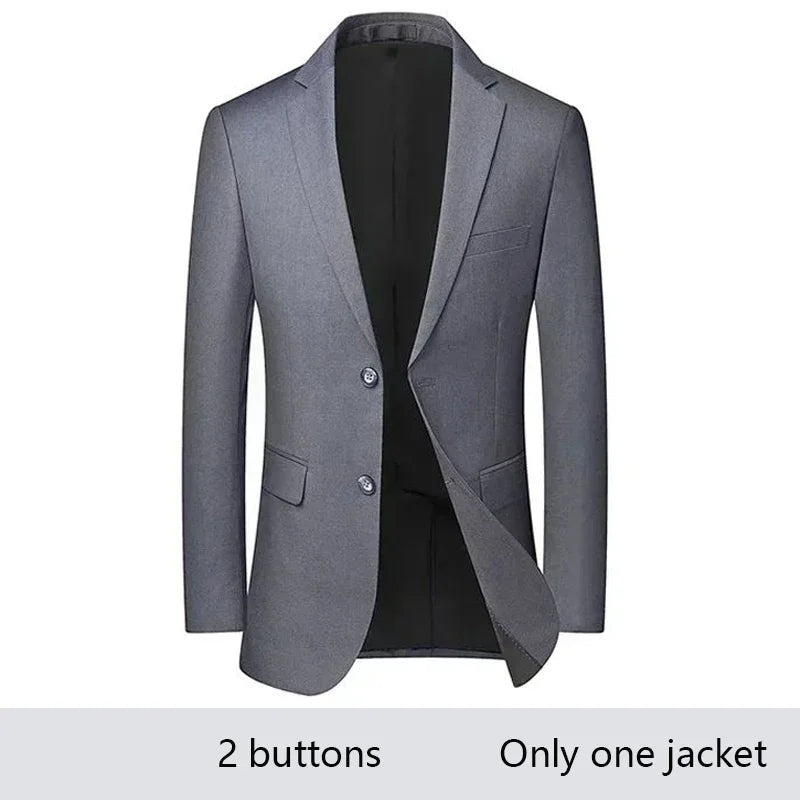 Suit For Men Wedding 3 Pieces 2 Sets Blazers Elegant High Quality Jackets Vest Pants Luxury Coats 2024 Formal Classic Clothing