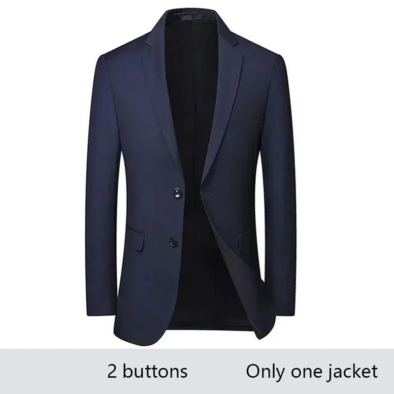 Suit For Men Wedding 3 Pieces 2 Sets Blazers Elegant High Quality Jackets Vest Pants Luxury Coats 2024 Formal Classic Clothing