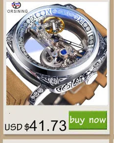 Winner 395R WINNER Minimalist Automatic Watch for Men Creative Triangle Dial Brand Luxury Business Mechanical Watches Silicone