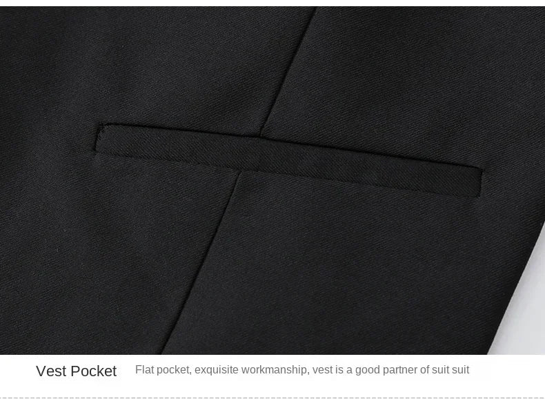 Men Suit Blazers For Wedding 3 Pieces 2 Sets Elegant Luxury Business Vest Pants Coats 2024 Formal Jackets Korean