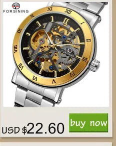Winner 395R WINNER Minimalist Automatic Watch for Men Creative Triangle Dial Brand Luxury Business Mechanical Watches Silicone