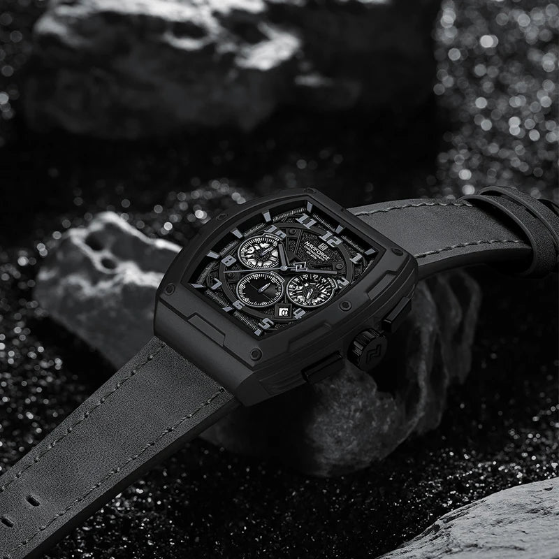 New NAVIFORCE Trend Brand Sport Quartz Chronograph Watches Men Fashion Water Resistant Casual Wristwatch Clock Relogio Masculino